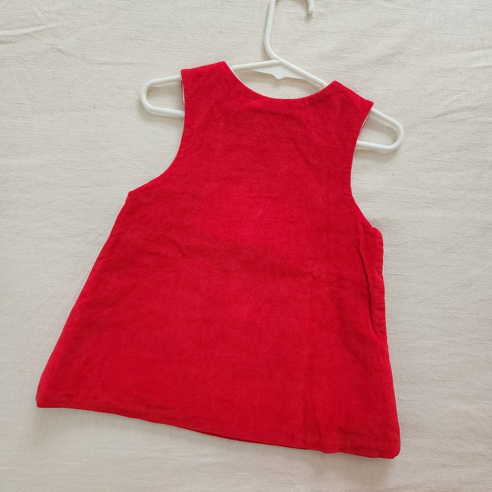 Vintage Christmas Stocking Mouse Dress 2t - Picture 7 of 7